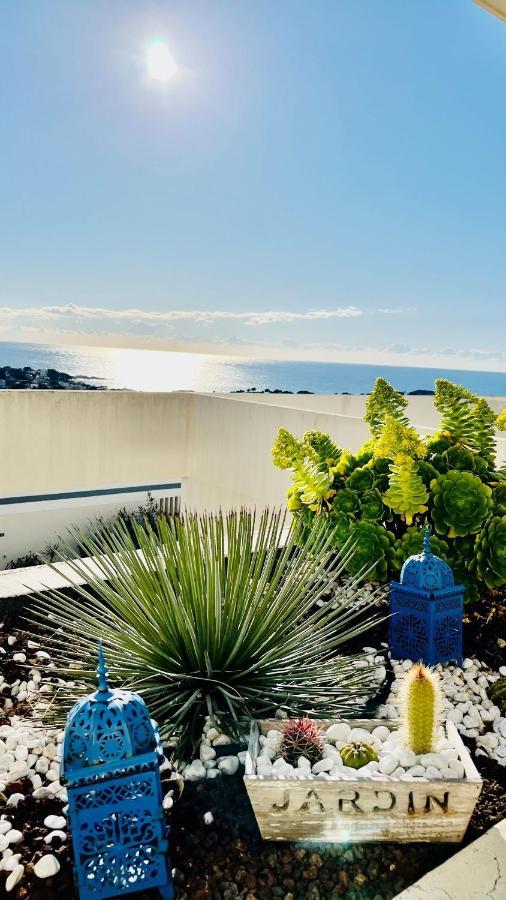 Vue Mer Panoramique - Grande Terrasse Et Piscine 邦多勒 外观 照片