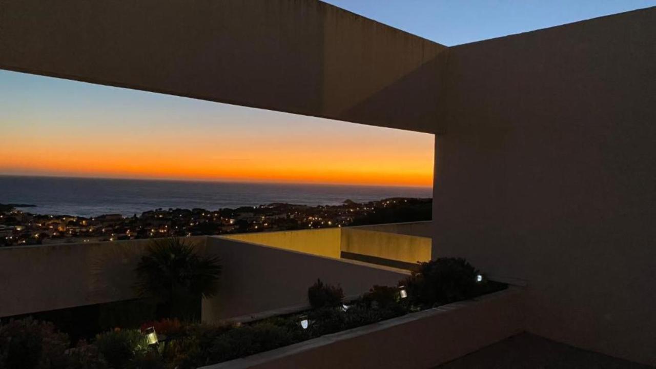 Vue Mer Panoramique - Grande Terrasse Et Piscine 邦多勒 外观 照片